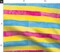 Lgbtqia Pride Rainbow Queer Pan Faux Texture Magenta Cyan Yellow Stripes Month Ally Custom Printed Fabric by Spoonflower Various Fabrics by the Yard or Fat Quarter